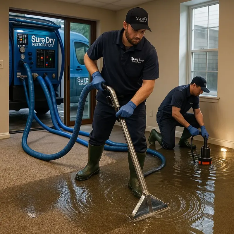 Water Extraction and Removal process in Franksville, WI